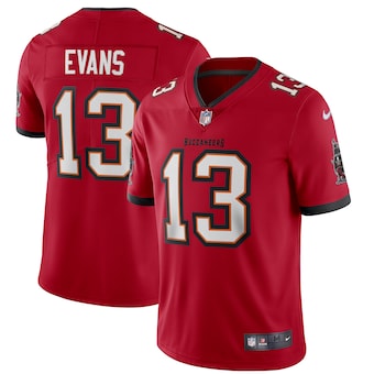 mens nike mike evans red tampa bay buccaneers vapor limited 